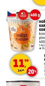 Hořčice Karlova Koruna