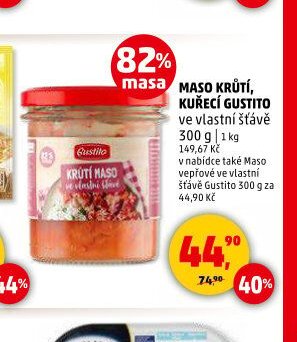 Maso krůtí, kuřecí Gustito