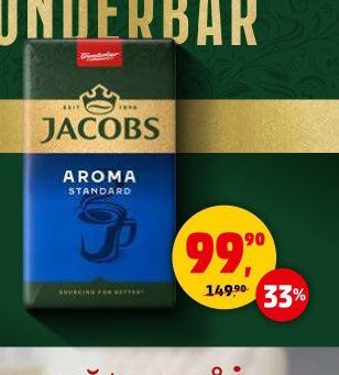 Káva Jacobs Aroma Standard mletá 250 g