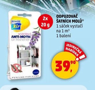 Odpuzovač šatních molů
