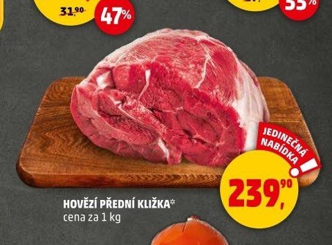 Hovězí přední kližka