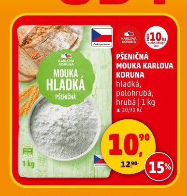 PŠENIČNÁ MOUKA KARLOVA KORUNA