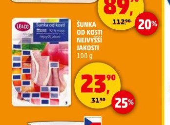 ŠUNKA OD KOSTI NEJVYŠŠÍ JAKOSTI