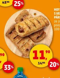 HOT DOG S VEPŘOVÝM PÁRKEM