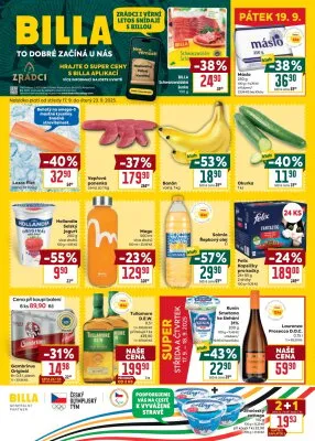 akční leták BILLA 17.9.2025-23.9.2025