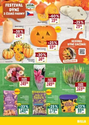 akční leták BILLA 17.9.2025-23.9.2025