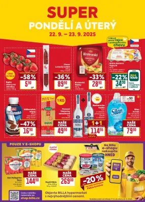 akční leták BILLA 17.9.2025-23.9.2025