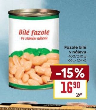 Fazole bílé v nálevu