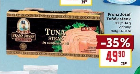 Franz Josef Tuňák steak