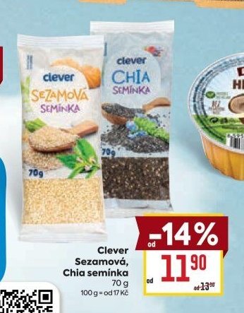 Clever Sezamová, Chia semínka