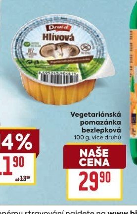Vegetariánská pomazánka bezlepková
