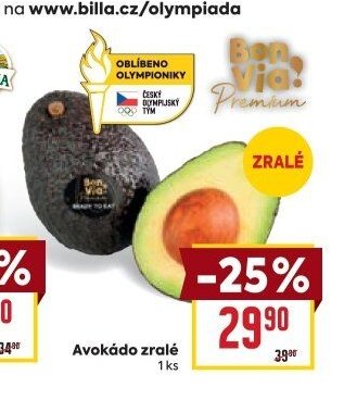 Avokádo zralé