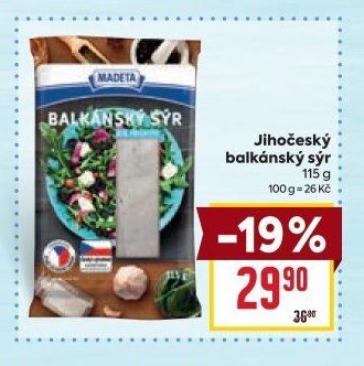 Jihočeský balkánský sýr 115 g