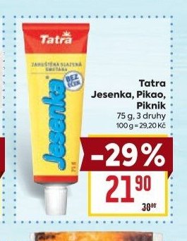 Tatra Jesenka, Pikao, Piknik 75 g
