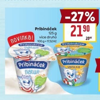 Pribináček 125 g