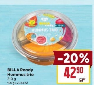 Hummus trio Billa Ready