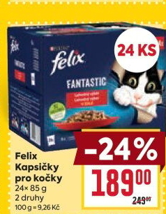 Kapsičky pro kočky Felix Purina