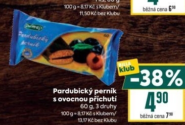 Medový pardubický perník Pamep