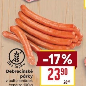 Párky debrecínské