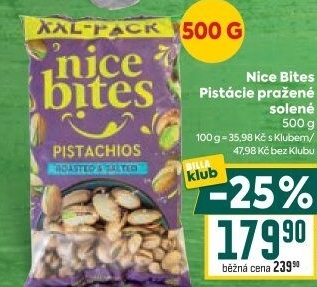 Pistácie pražené Nice Bites