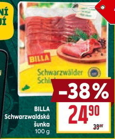 Šunka schwarzwaldská Billa