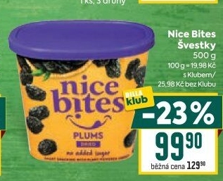 Švestky sušené Nice Bites