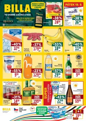 akční leták BILLA 17.9.2025-23.9.2025