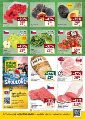 akční leták BILLA 17.9.2025-23.9.2025