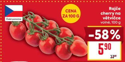 Rajčata cherry keříková