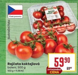 Rajčata koktejlová