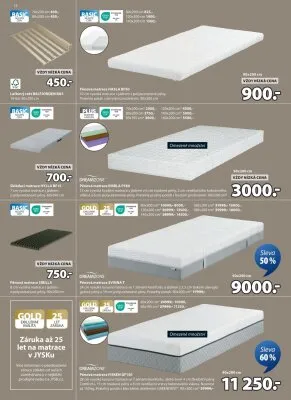 akční leták Jysk 17.9.2025-19.10.2025