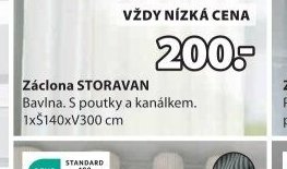 Záclona STORAVAN
