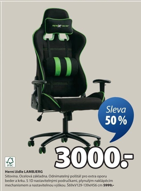 Herní židle Lambjerg