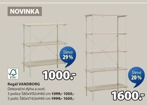 Regál Vandborg