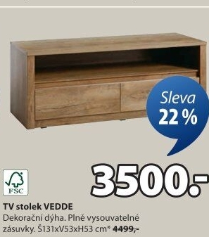 TV stolek Vedde