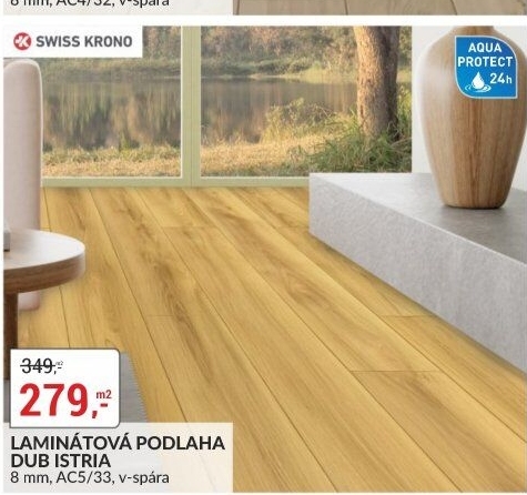 Laminátová podlaha Swiss Krono