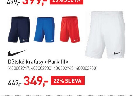 Dětské kraťasy »Park III«