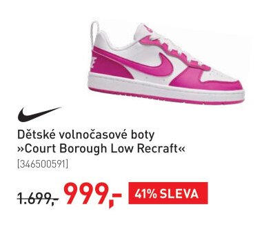 Dětské volnočasové boty »Court Borough Low Recraft« - Intersport akcniletaky.com