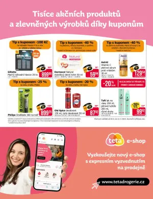 akční leták Teta drogerie 17.9.2025-23.9.2025