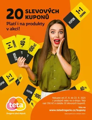 akční leták Teta drogerie 17.9.2025-23.9.2025