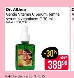 Dr. Althea Gentle Vitamin C Serum, jemné sérum s vitaminem C 30 ml