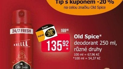 Old Spice deodorant 250 ml