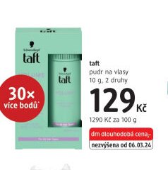 Taft pudr na vlasy