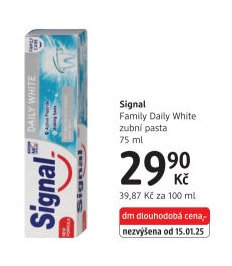 Signal Family Daily White zubní pasta