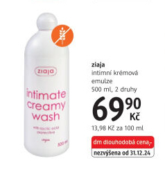 Intimní mycí gel Ziaja