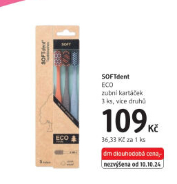 Kartáčky na zuby Eco SOFTdent