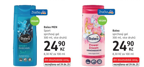 Sprchový gel Balea