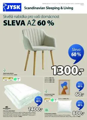 akční leták Jysk 17.9.2025-19.10.2025