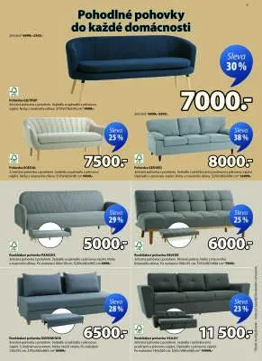 akční leták Jysk 17.9.2025-19.10.2025