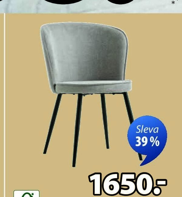 Polstrovaná jídelní židle